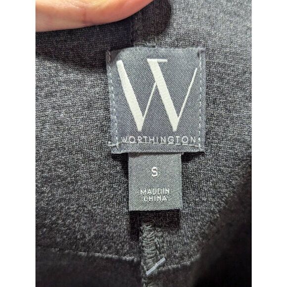 Worthington Women's Gray Ultra Sculpting Boot Cut Dress Pants Size S NWT - Picture 2 of 10